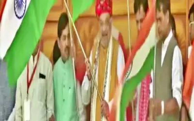 बाबू वीर कुंवर सिंह की जयंती पर बिहार ने  तोड़ा 77 हजार 900 तिरंगे फहराकर पाकिस्तान का विश्व रिकॉर्ड