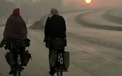 गुलाबी ठंड ने दी बिहार में दस्तक़