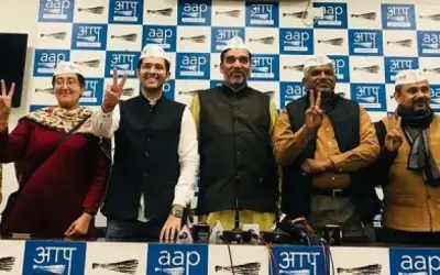 आप और कांग्रेस के गठबंधन पर लगा विराम