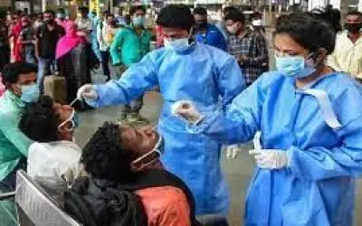 24 घंटों के दौरान देश में कोरोना के 10,929 नए मामले