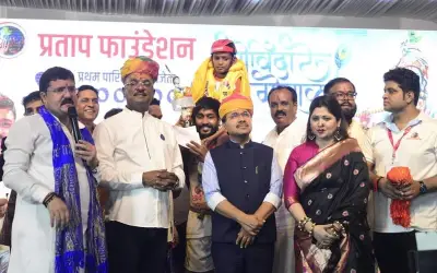 प्रताप फाउंडेशन की दही हांडी उत्सव में उमड़ा जन सैलाब