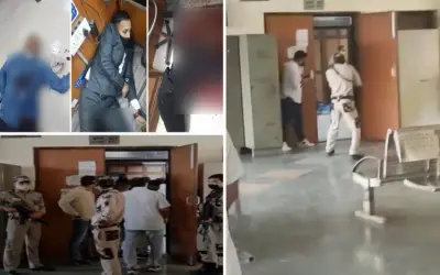 दिल्ली की अदालत में गैंगस्टर की हत्या