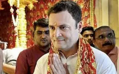 मेरे मंदिर जाने से बीजेपी परेशान : राहुल गांधी