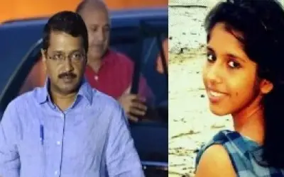 पिता केजरीवाल के चुनाव प्रचार में बेटी हर्षिता भी उतरीं.