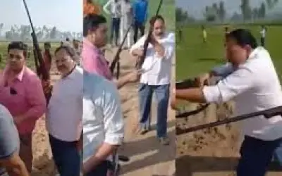 लॉकडाउन में सपा नेता और बेटे की हत्या