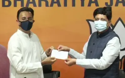 बीजेपी में शामिल हुए कांग्रेस के जितिन प्रसाद