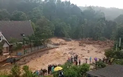 केरल में भूस्खलन से भारी संख्या में लोग मरे
