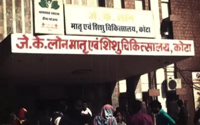 104 बच्चों की मौत से कोटा में बवाल