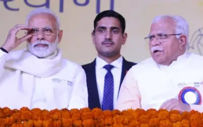 हरियाणा में 2000 करोड़ रूपये की परियोजनाओं की पीएम मोदी ने रखी आधारशिला