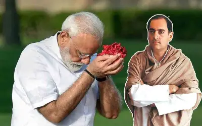 पीएम मोदी ने दी पूर्व पीएम राजीव गांधी की जयंती पर श्रद्धांजलि