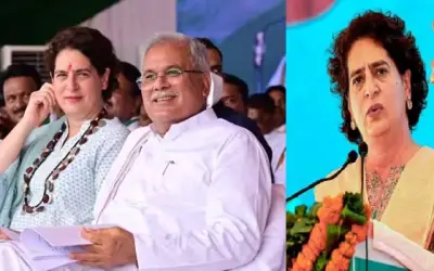 प्रियंका गांधी : सत्ता बरकरार रहने पर छत्तीसगढ़ वासियों को मिलेगी 200 यूनिट तक मुफ्त बिजली