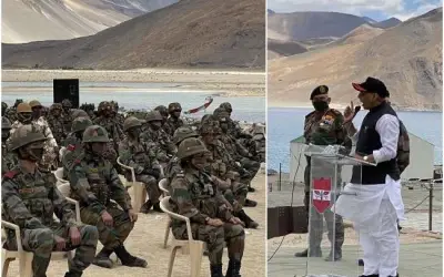 भारत की एक इंच जमीन भी दुनिया की कोई ताक़त नहीं छीन सकती : राजनाथ