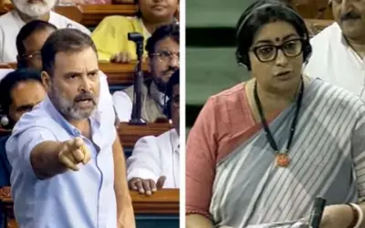 संसद में राहुल गांधी के फ्लाइंग किस पर स्मृति ईरानी भड़कीं, स्पीकर से 22 महिला सांसदों ने की शिकायत