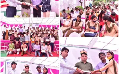 क्यूब रूट्स फाउंडेशन ने 30 विद्यार्थियों को स्कॉलरशिप की राशि दी