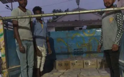 बिहार में ऑटो रिक्शा से 316 बोतल शराब बरामद