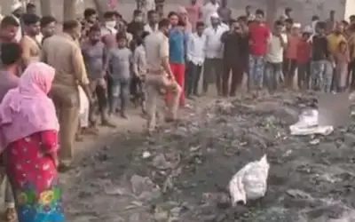 टुकड़ों-टुकड़ों में मिली महिला की लाश