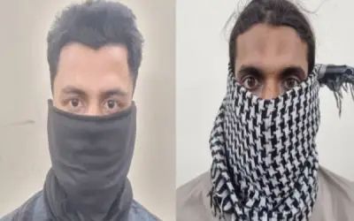 पाकिस्तान जाकर हथियारों की ट्रेनिंग लेने जाने से पहले दो युवक गिरफ्तार