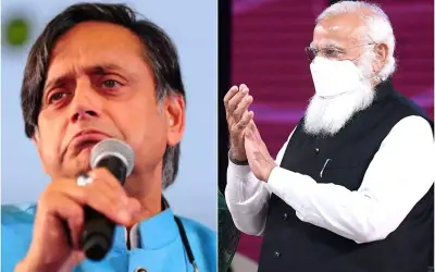 पीएम मोदी के भाषण पर ट्वीट करनेवाले थरूर ने माफ़ी मांगी