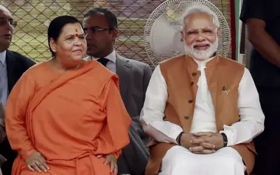 पीएम मोदी और उमा भारती की जाति का कांग्रेस ने उड़ाया मज़ाक